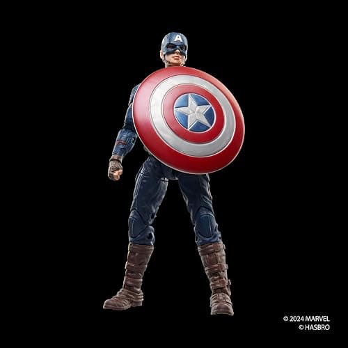 AVENGERS Marvel Legends Series Captain America, Endgame Collectible 6 Inch Action Figure thumbnail 8