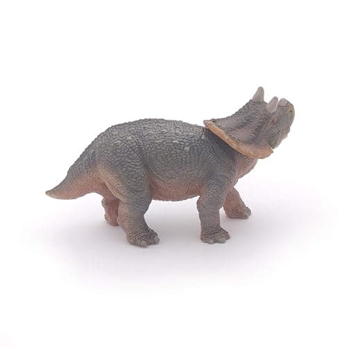Papo - Figurine dinosaure - Bébé Tricératops, Premiers Pas dans le Monde des Dinosaures pour Enfants dès 3 Ans - Découverte Préhistorique et Éveil Scientifique thumbnail 10