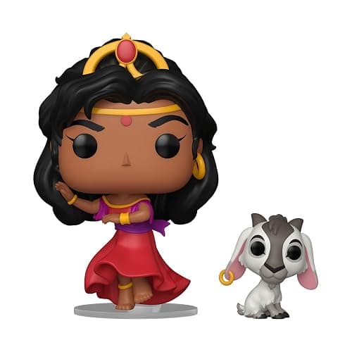 Funko POP! & Buddy: Disney Hunchback of Notre Dame - Esmeralda and Djali | Official Merch - Collectable Vinyl Figurine for Shelf Display - Birthday Gift Idea for Fans and Collectors thumbnail 2