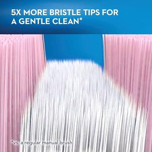 Oral-B Gum Care Sensitive Toothbrushes, Extra Soft, 2 Count - Pink - 2 Count (Pack of 1) thumbnail 5