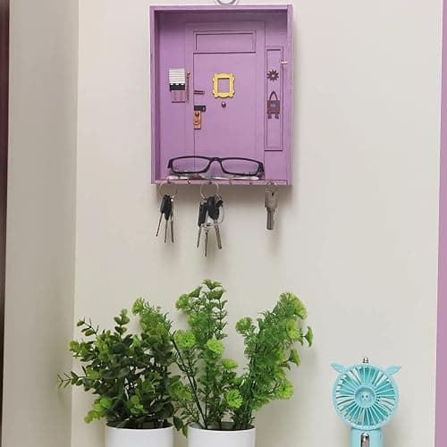 Key Holder，Friends TV Show Merchandise Cute Key Holder for Wall, Entryway, Bathroom, Living Room and Office thumbnail 2