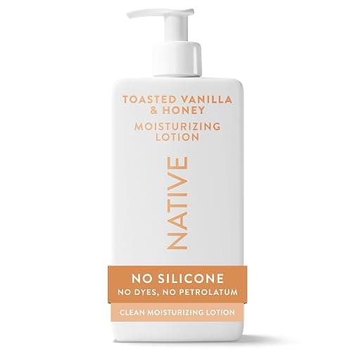 Native Moisturizing Body Lotion Contains Naturally Derived Plant-Based Moisturizers for Women and Men | Restores Dry Skin, Toasted Vanilla & Honey, 16.5 fl oz - Image 1