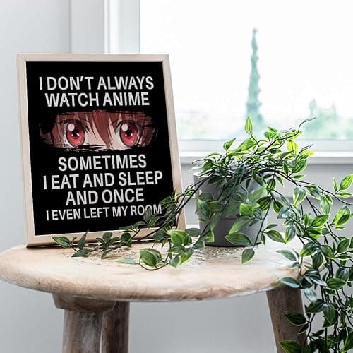 Japanese Anime Wall Decor for Teens - Anime Posters 8x10 - Wall Art Print - funny Sayings Wall Art - Sarcastic Gifts for Boys - Home Theater, Playroom, Movie Room Decor - Teen Girls Bedroom Decor thumbnail 7