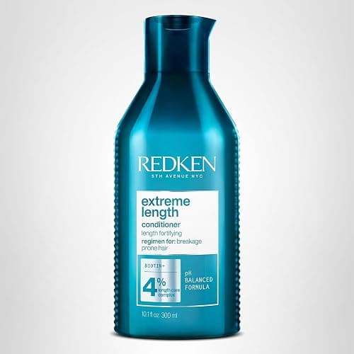 Redken Extreme Length Biotin Conditioner For Longer Hair – Promotes Healthy Hair Growth, Strengthens & Detangles Damaged Hair, Infused With Biotin & Castor Oil​ thumbnail 7