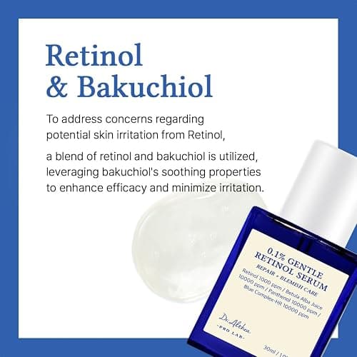 Dr.Althea 0.1 Gentle Retinol Serum - Korean skincare, 1.01fl.oz, Reduce Wrinkles, Fine Lines, & Signs of Aging, Gentle Skincare for Day & Night thumbnail 5