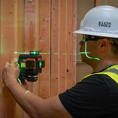 Klein Tools 93PLL Self-Leveling Laser Level with Bright Green 3x360-Degree Planes, Rechargeable Battery, Magnetic Mount thumbnail 12