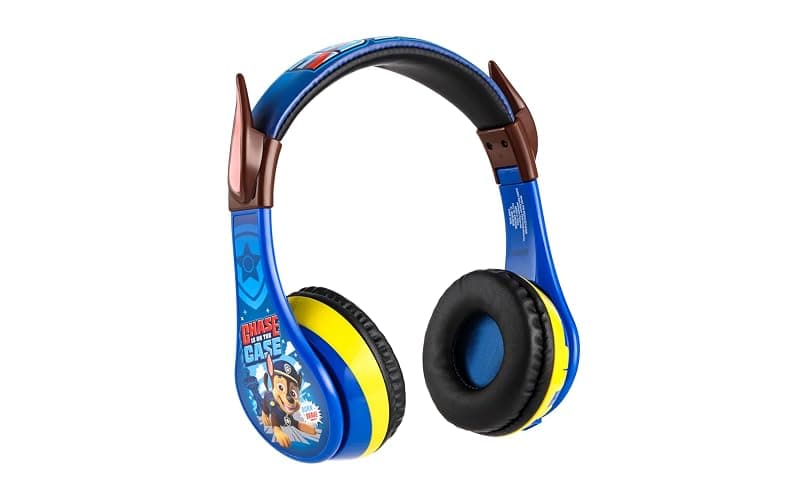 eKids Paw Patrol Kids Bluetooth Headphones, Wireless Headphones with Microphone Includes Aux Cord, Volume Reduced Kids Foldable Earphones for School, Home, or Travel - Image 1