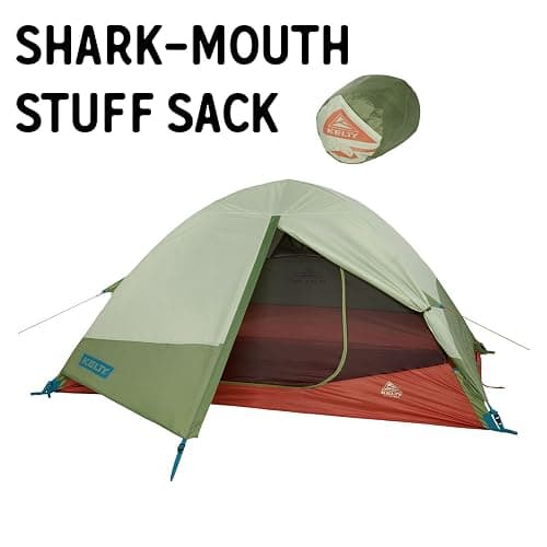 Kelty Tents Kelty Discovery Trail Backpacking Tent, Lightweight and Easy to Setup Backpacking Shelter with 2 Aluminum Poles, Single Door Single Vestibule, Stuff Sack Included thumbnail 6