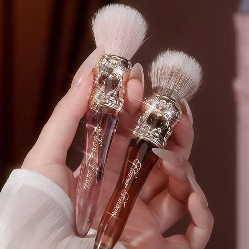 Flower Knows The Sweetie Bear Abgerundeter Rougepinsel Lose Puder Make up Pinsel (C04) thumbnail 9