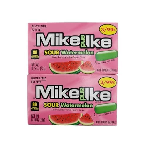 Mike and Ike Candy Variety pack - 24 packs includes Jolly Joes, Sour Watermelon, Cherry, Berry blast and more, 0.78 oz per box, 2 boxes for each flavor and 12 flavors total thumbnail 8