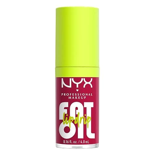 NYX PROFESSIONAL MAKEUP Fat Oil Lip Drip, Moisturizing Lip Oil Gloss, Vegan Tinted Formula, Up to 12 HR Hydration - Newsfeed (Rose Nude) - 05 Newsfeed - 0.16 Fl Oz (Pack of 1) thumbnail 10