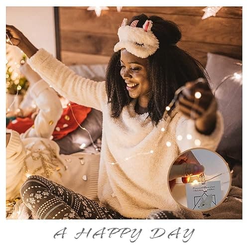 Photo Clips String Lights for Decor: USB Powered 40Ft 120LED 50 Clear Clips - Waterproof/8 Modes/Remote/Timer Fairy Light for Girls Bedroom Dorm Picture Hanging - Christmas Party Wedding Decorations - Warm White - 8 Modes USB Powered-120LED thumbnail 6