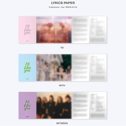 ILLIT 2nd Mini Album [I'LL LIKE YOU] GLLIT (Random Version) Photocards Keyring thumbnail 5