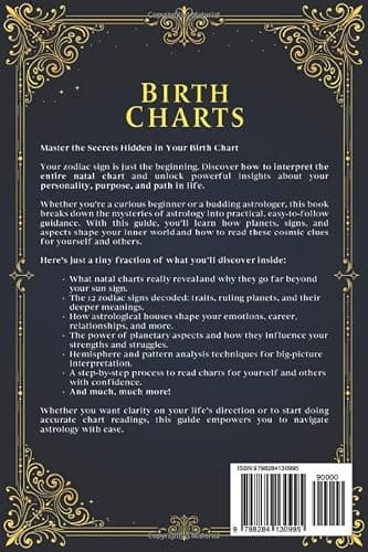 Birth Charts: The Ultimate Guide to Natal Chart Interpretation, Astrology, and Zodiac Signs (Astrology and Divination) thumbnail 2