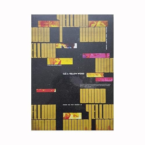 STRAY KIDS Special Album - CLE 2 : Yellow Wood ( Yellow Wood Ver. ) CD+Photobook+QR Photocards+( Extra 4 Photocards + 1 Double-Sided Photocard ) - Image 1