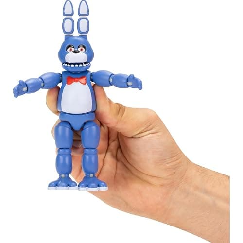 Jazwares Five Nights at Freddy’s Classic Bonnie - 5-Inch Articulated Figure with Jumpscare Feature and Glow-in-The-Dark Eyes thumbnail 2