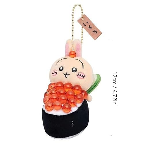 4.7 Inch Chikawa Plush Keychain, Soft Stuffed Figure Plushie Backpack Pendant Home Decor for Fans - #I thumbnail 5