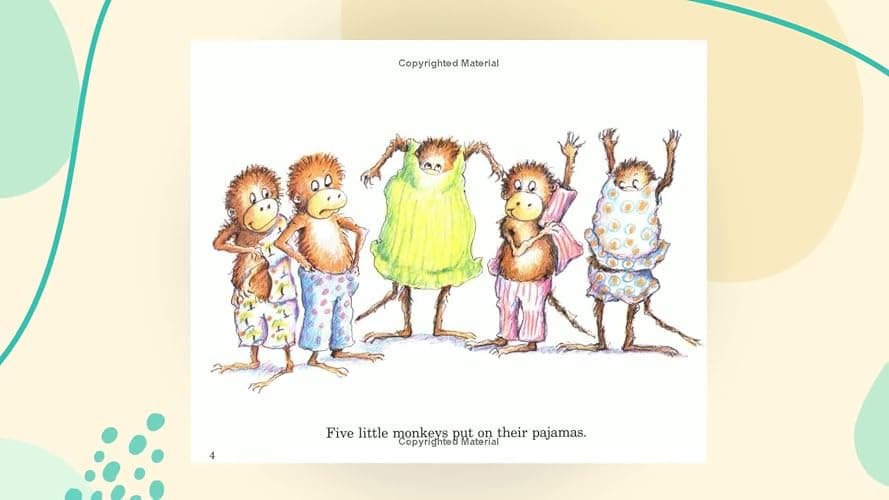 Five Little Monkeys Jumping on the Bed (A Five Little Monkeys Story) thumbnail 2