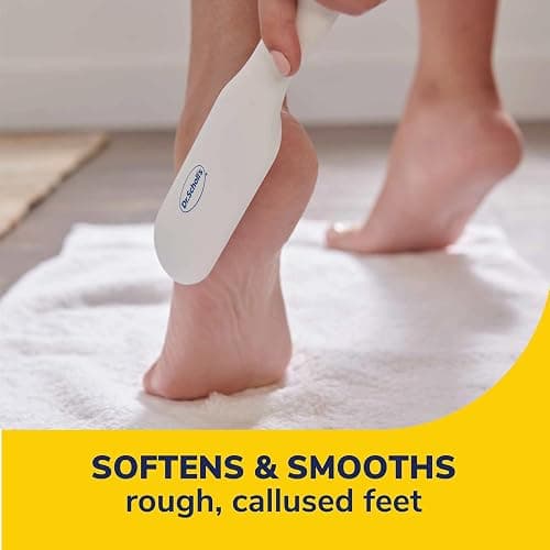 Dr. Scholl's Hard Skin Remover Nano Glass Foot File - Foot Callus Remover, Durable Foot Scrubber, Dead Skin Remover, Hygienic Pedicure Tool, Long Lasting Foot Buffer, Soft Smooth Feet thumbnail 5