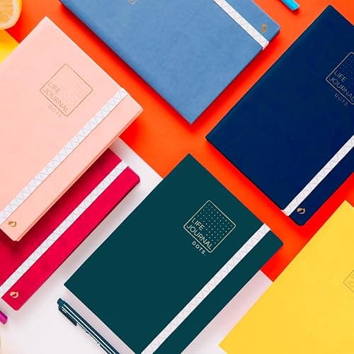 Quo Vadis - Carnet Bullet journal - Multilingue - Life Journal - Violet - Pages Points (dots) - 15x21 cm - Papier Clairefontaine blanc - Fabrication française thumbnail 5