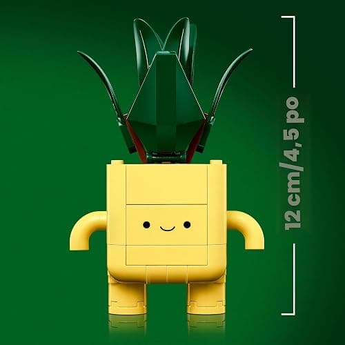 LEGO Botanicals Petites Plantes Souriantes - Jouet - Loisirs Créatifs - 2 Plantes Artificielles, 2 Pots de Fleurs Colorés & Visages Interchangeables - Cadeau Nature pour Fille dès 9 Ans & Ado 10349 thumbnail 3
