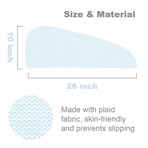 Kldnkig Microfiber Hair Towel for Women: Ideal Christmas Stocking Stuffer for Women, Teen Girls, and Children 3 Pack Drying Wrap Towels Designed for Curly Hair, Anti-Frizz Hair Care Accessory thumbnail 2