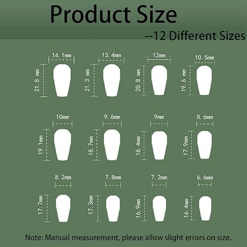 Christmas False Nails,24Pcs Square Stick on Nail with Red Hat Design, Short Press On Ballet Nude Pink Fake Nails with Glue Sticker for Women Gift (Red,Nude Pink,Hat) thumbnail 5