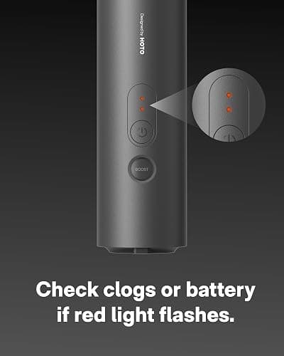 HOTO Handheld Car Vacuum Cleaner Cordless, 4-in-1 Portable Mini Vacuum with 20000Pa Strong Suction, Electric Compressed Air Duster Blower for Car, Desk, Computer, Keyboard, Home, Office Cleaning thumbnail 9
