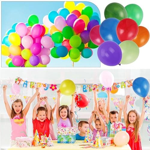 400 Pack Rainbow Balloons 12 Inch Assorted Colors Latex Multicolor Balloon 12 Kinds Colorful Bulk Balloons for Birthday Wedding Baby Shower Anniversaries Store Party Decorations thumbnail 6