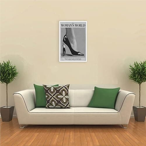 Retro This Is A Woman Is World Poster Feminist Canvas Wall Art Modern Black And White Feminine Hot Girls Room Aesthetic Prints Painting For Home Bedroom Dorm Wall Decor 12x16in Unframed thumbnail 5