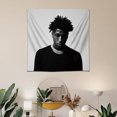 ENMOON Tapestry Wall Hanging Home Decor - 3D Printed Art - Bedroom Aesthetic (48x48in) thumbnail 2