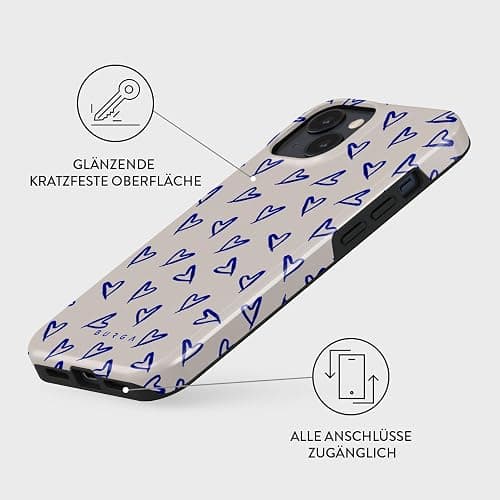 BURGA Handy Hülle für iPhone 15 – Hübsches, Trendiges, Ästhetisches Case für iPhone 15 – Hartschalenhülle – Handyhülle für Männer und Frauen thumbnail 3