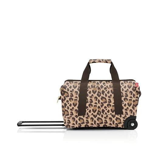 reisenthel allrounder Trolley leo macchiato – Vielseitige Reisetasche auf Rollen für Reisen, Arbeit oder Freizeit – 2-stufiger Teleskopgriff, 2 leichtgängige Rollen thumbnail 4