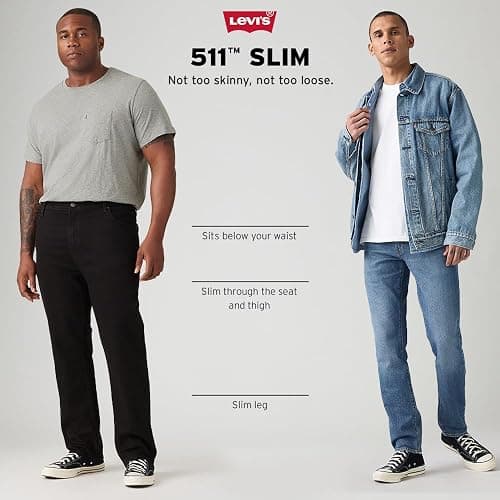 Levi's Men's 511 Slim Fit Jeans (Also Available in Big & Tall) thumbnail 4