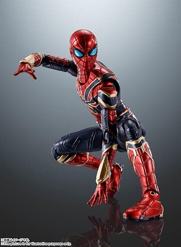 TAMASHII NATIONS - Spider-Man: Spider-Man: No Way Home - Iron Spider (Reissue), Bandai Spirits S.H.Figuarts Action Figure thumbnail 3