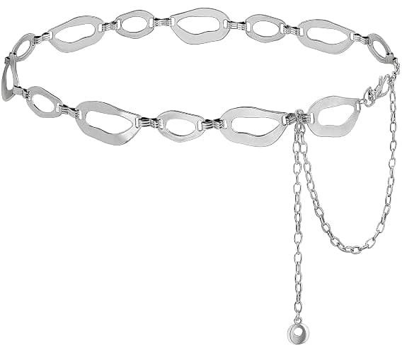 Suyi Waist Chain for Women Ladies Chunky Chain Belt for Dresses - Image 1
