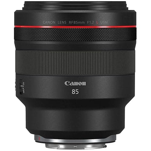 Canon RF 85mm F1.2 L USM Lens, Black thumbnail 5