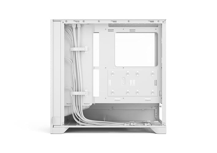 Fractal Design Pop 2 Air White RGB - Tempered Glass - Performance Airflow PC Gaming Case - Mesh Front Panel - Three 120 mm RGB Fans Included - Spacious Interior - ATX/mATX/ITX Motherboard Support thumbnail 9