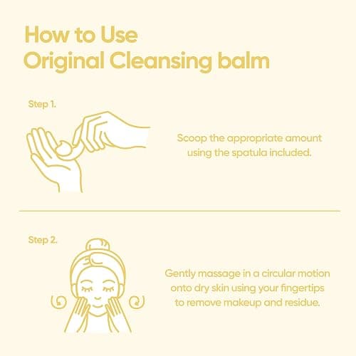 BANILA CO Clean it Zero Nourishing Cleansing Balm | Korean Makeup Remover for Dry Skin | Vegan | Made with Ginseng Root & Soybean Peptide (100ml / 3.38 fl. oz + Gift) thumbnail 6