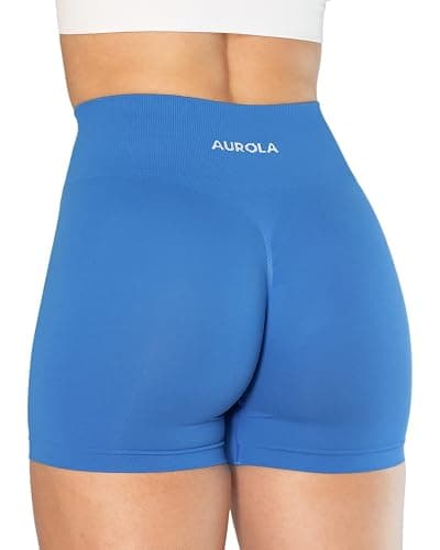 AUROLA Dream Collection Women Workout Shorts High Waist Gym Shorts, Scrunch Butt Seamless Athletic Shorts thumbnail 2