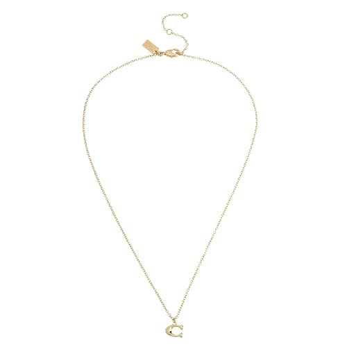 Coach Signature C Charm Starter Necklace thumbnail 2