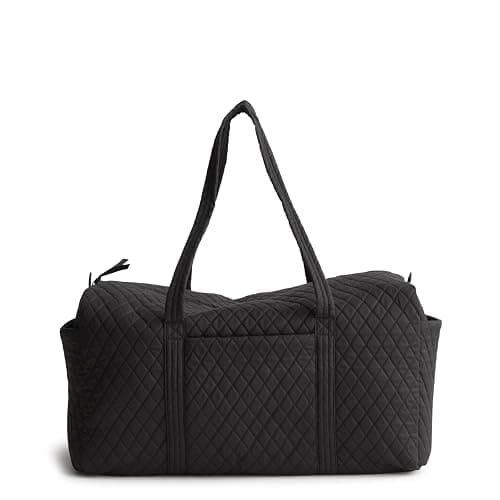 Vera Bradley Women's Premium Cotton Large Original Duffel Bag, Moonless Night, One Size thumbnail 3