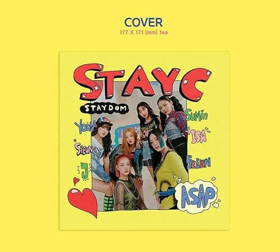 K-POP STAYC 2nd Single Album [STAYDOM] CD+72p P.Book+P.Card+Postcard+Fragrance Card+Sticker Sealed thumbnail 2