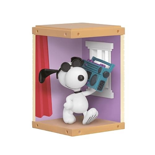 YuMe Peanuts Snoopy Hero Box Blind Box Home Sweet Home Series Mystery Collectible Figure, 1 Blind Box thumbnail 6