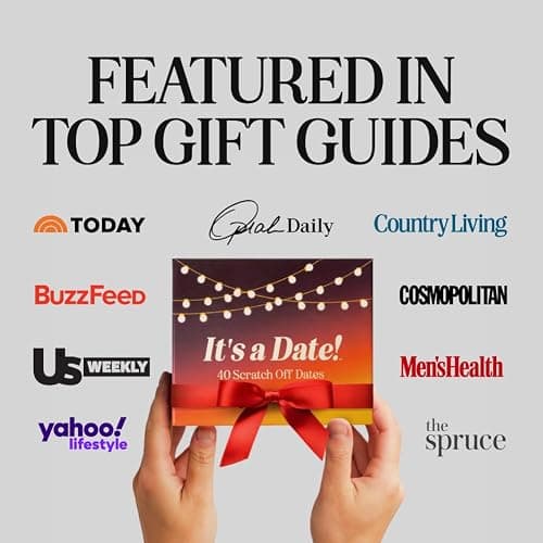 It's a Date!, 40 Fun and Romantic Scratch Off Date Night Ideas for Him, Her, Girlfriend, Boyfriend, Wife, Husband & Couples, for Men for Women thumbnail 6