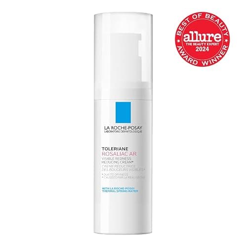 La Roche-Posay Toleriane Rosaliac AR Visible Redness Reducing Cream, Color Correcting Face Cream for Sensitive Skin with Green Pigments, Soothing and Hydrating thumbnail 3