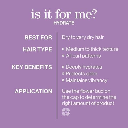 Pureology Hydrate Shampoo - For Dry or Color Treated Hair, Moisturizing Shampoo For Hydration & Softness, With Rose Extract & Green Tea, Vegan & Sulfate-Free thumbnail 7