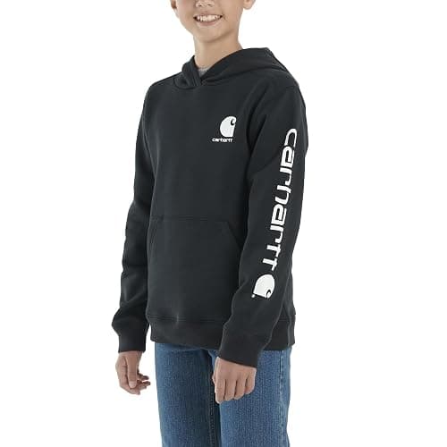 Carhartt boys Long Sleeve Hooded Sweatshirt thumbnail 2