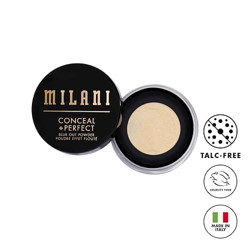 Milani Conceal + Perfect Blur Out Setting Powder Talc-Free -Translucent | Lightweight, Talc-Free Powder Blurs Skin And Works Across All Skin Tones. Vegan & Cruelty-Free. Made In Italy. thumbnail 2