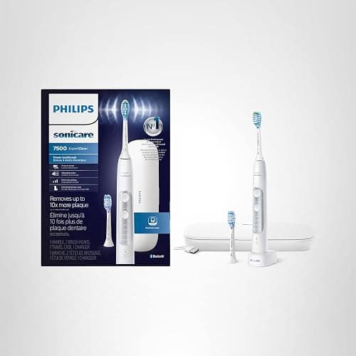 Philips Sonicare ExpertClean 7500 White, Rechargeable Electric Power Toothbrush, HX9690/06 thumbnail 9